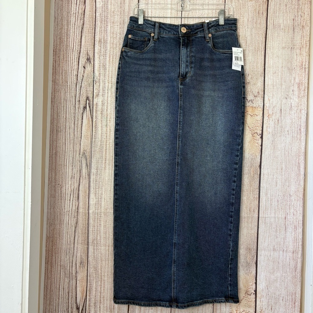 Sts Blue Womens Nimo Maxi Denim Pencil Skirt size 27 - Picture 2 of 12